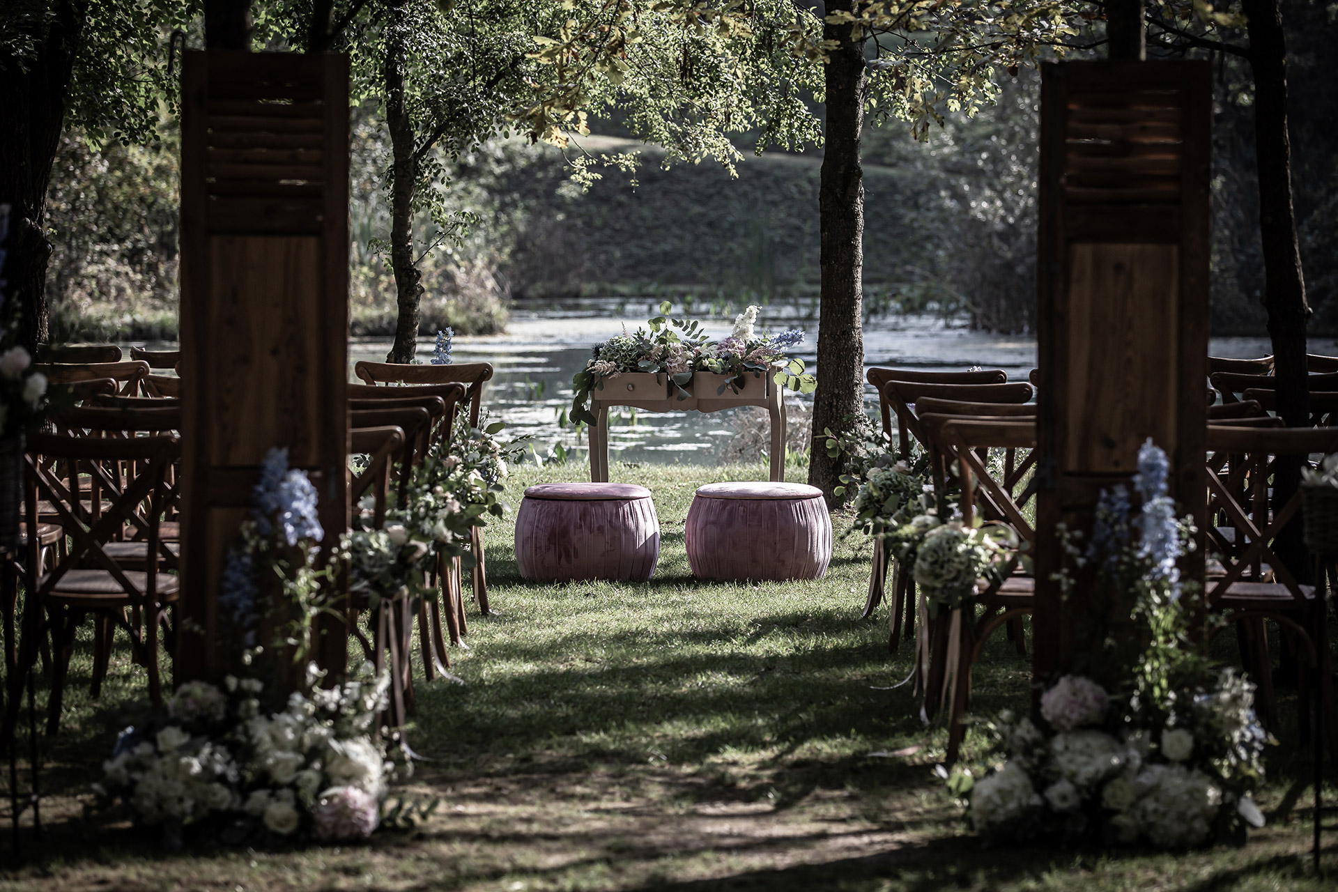 Romantico matrimonio al Convento dell'Annunciata