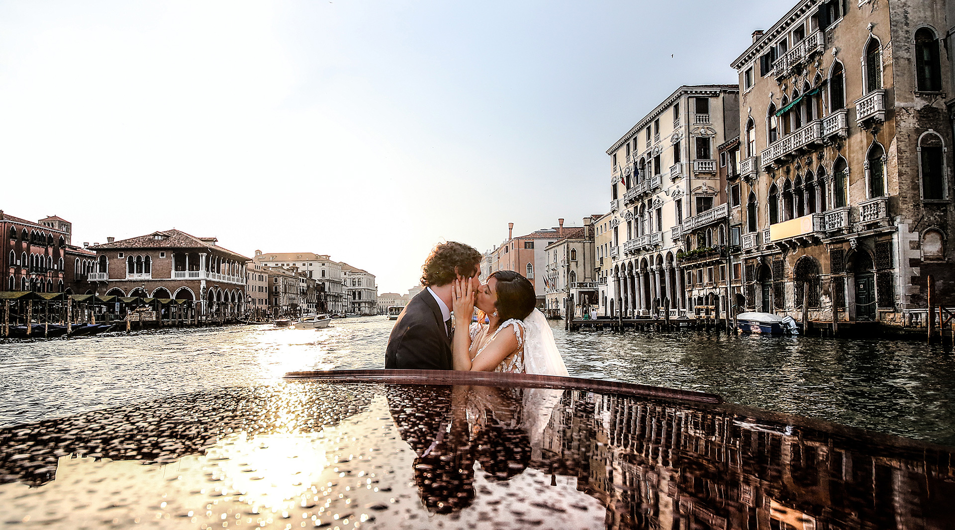 glamorous wedding in venice