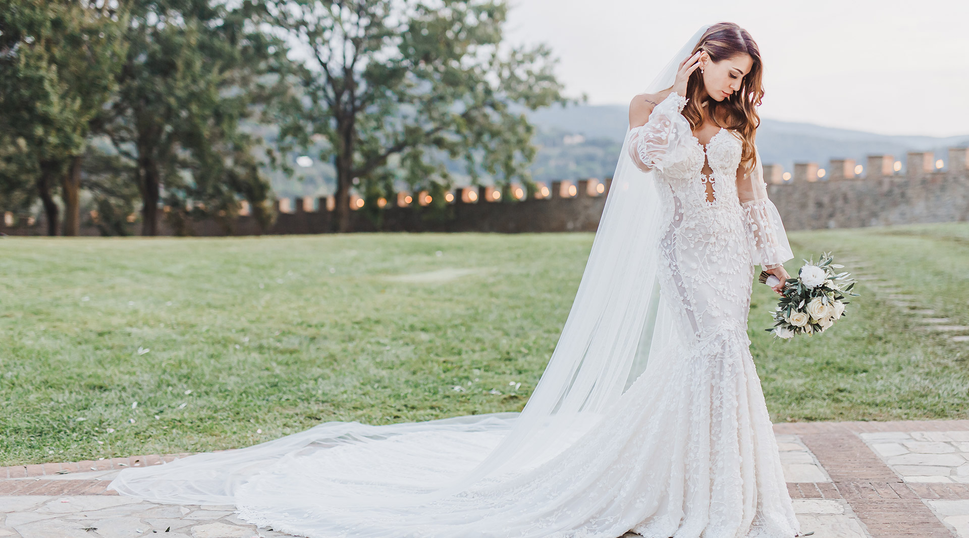 american wedding in castello segalari tuscany