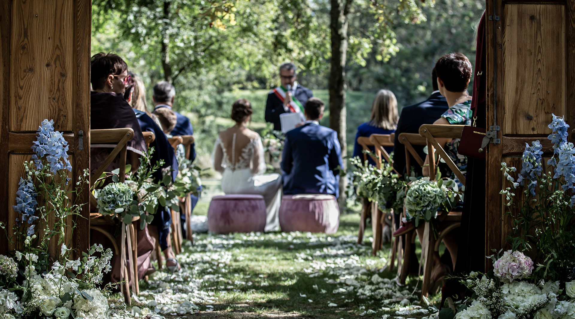 romantico matrimonio al convento dell'annunciata