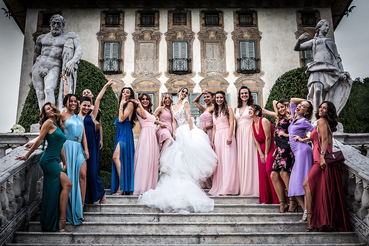 Matrimonio spettacolare per la ballerina Beatrice Restelli a Villa Canton