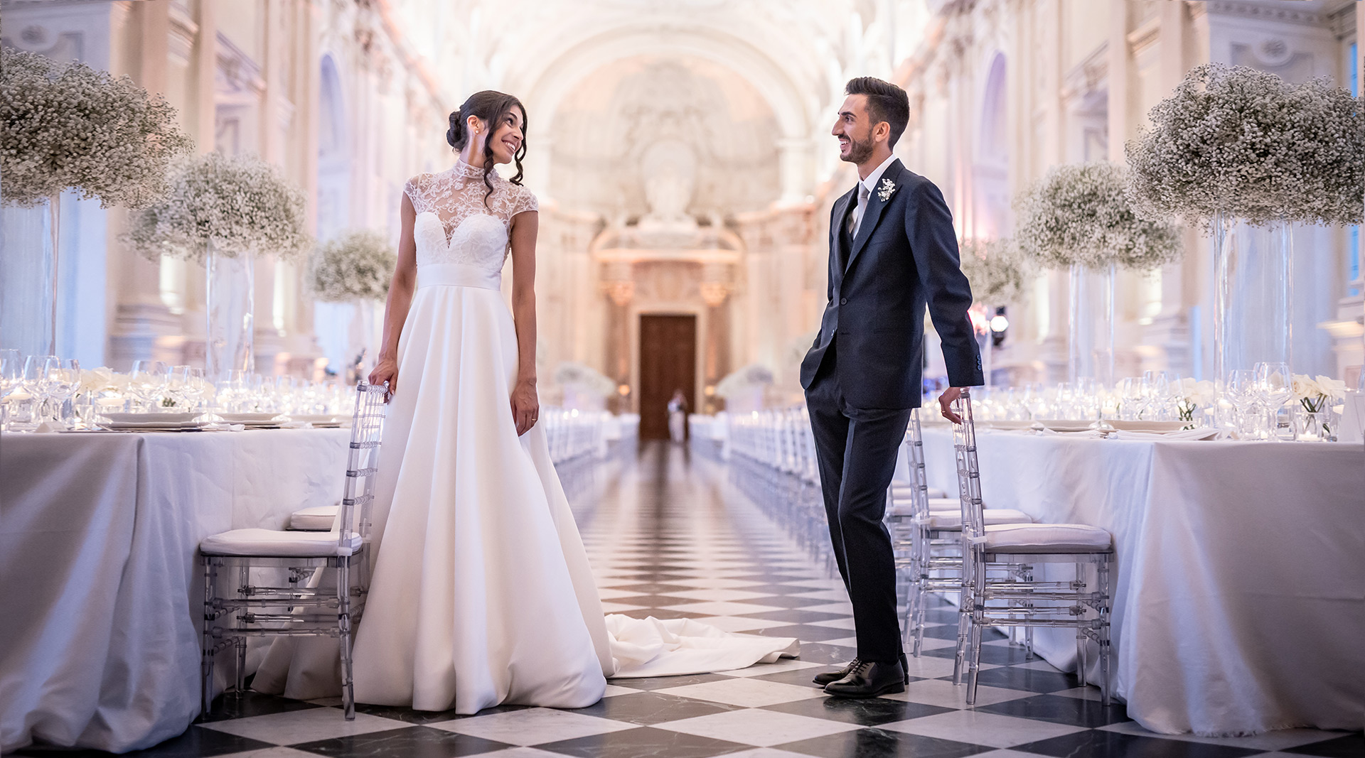 foto matrimonio Reggia Venaria - Torino